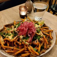 Loaded fries before guys - 129kr - 9/1-25 at Mahalo  - Odengatan in Stockholm