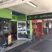 Entrance to Café Ambience at Cafe Ambience in Gore