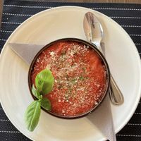 Eggplant Parmesan 🤤 at Ciriera Osteria Vegan in Trequanda