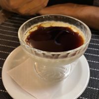 Creme caramel   at Ciriera Osteria Vegan in Trequanda