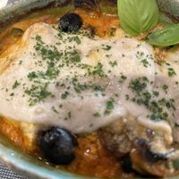 Quenelle  at Ciriera Osteria Vegan in Trequanda