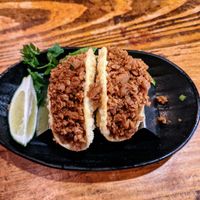 Vegan tacos.  at JINYA Ramen Bar in Austin