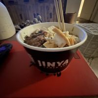 Order your ramen to go to keep broth separate   at JINYA Ramen Bar in Austin