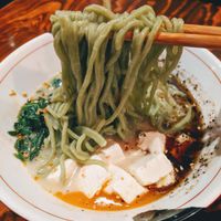 Spicy creamy vegan ramen! at JINYA Ramen Bar in Austin