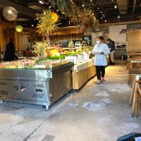 The buffet  at SUHU 素虎 - Qianmen in Beijing