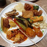 My 3rd plate (I was so excited I forgot to take a pic of the 2nd) at SUHU 素虎 - Qianmen in Beijing