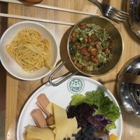 Vegan sausage and vegan beef available   at SUHU 素虎 (Vege Tiger) - Qianmen in Beijing