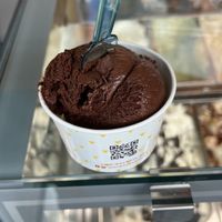 Chocolade sorbet  at 'T Galetje in Leuven