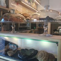 You walk in to find these sweets looking at you. at Dolce & Vegana in Madrid