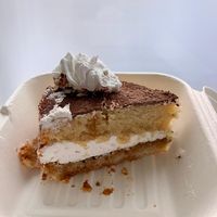 Tiramisu Cake at Dolce & Vegana in Madrid
