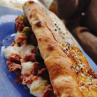 Paniocho buenisimo at Dolce & Vegana in Madrid