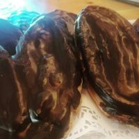 Palmeras de chocolate at Dolce & Vegana in Madrid