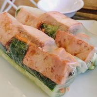 Nourish rolls with tofu at Warm & Cozy in Boronia