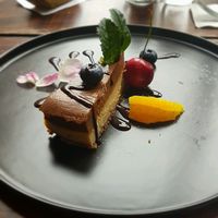Nutella Cake at Water Drop Vegetarian Cafe in Christchurch