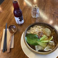   at Water Drop Vegetarian Cafe in Christchurch