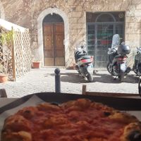   at Trieste Pizza in Rome