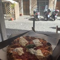   at Trieste Pizza in Rome