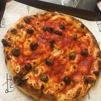   at Trieste Pizza in Rome