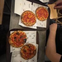   at Trieste Pizza in Rome