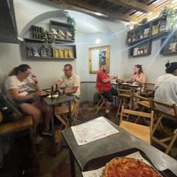   at Trieste Pizza in Rome