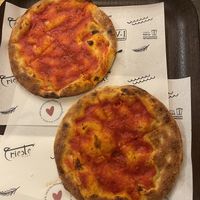   at Trieste Pizza in Rome