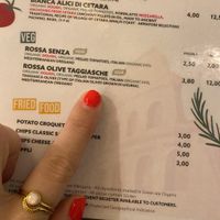   at Trieste Pizza in Rome