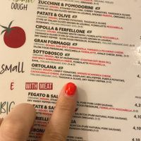   at Trieste Pizza in Rome