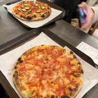   at Trieste Pizza in Rome