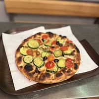   at Trieste Pizza in Rome