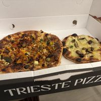   at Trieste Pizza in Rome