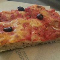 Foccacia at Trieste Pizza in Rome