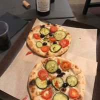 Vegan. No cheese veggie  at Trieste Pizza in Rome