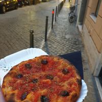 nice Snack at Trieste Pizza in Rome