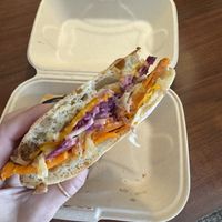 Vegan Rueben   at Lemon Tree in Boise