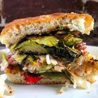 Brussels Sprouts Sandwich  at Lemon Tree in Boise