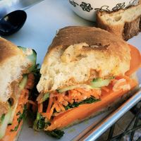 Bahn Mi + Creamy Tomato Soup at Lemon Tree in Boise