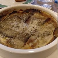 Lasaña de berenjena at Restaurant Paiolet in Tortosa