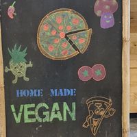 Vegan Pizza at Pizza Luna / Tito's Burritos in Koh Phangan