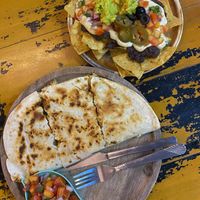 Nachos and quesadilla   at Pizza Luna / Tito's Burritos in Koh Phangan