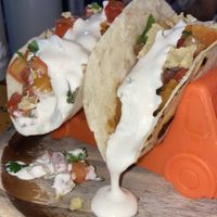 Sweet potato tacos  at Pizza Luna / Tito's Burritos in Koh Phangan