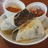 Black bean burrito at Pizza Luna / Tito's Burritos in Koh Phangan