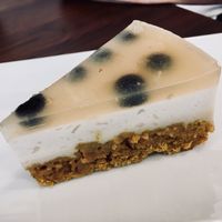Blueberry cheesecake  at Solo in Lisbon