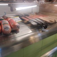 Vegan sausages at Rada in Chelyabinsk