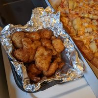Vegan cauliflower wings at Primoz Pizzeria in Cleveland