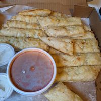 Vegan bread sticks at Primoz Pizzeria in Cleveland