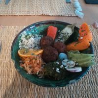 Buddha bowl at Gaïa  in Marrakech