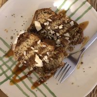 Vegan banana bread  at Gaïa  in Marrakech