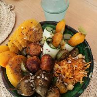 Gaia falafel bowl at Gaïa  in Marrakech