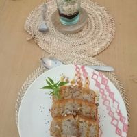 Dessert at Gaïa  in Marrakech