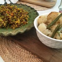 Quinoa & veg at Gaïa  in Marrakech